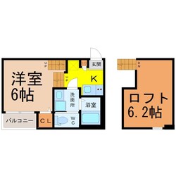 （仮称）西区平出町（3）コーポの物件間取画像